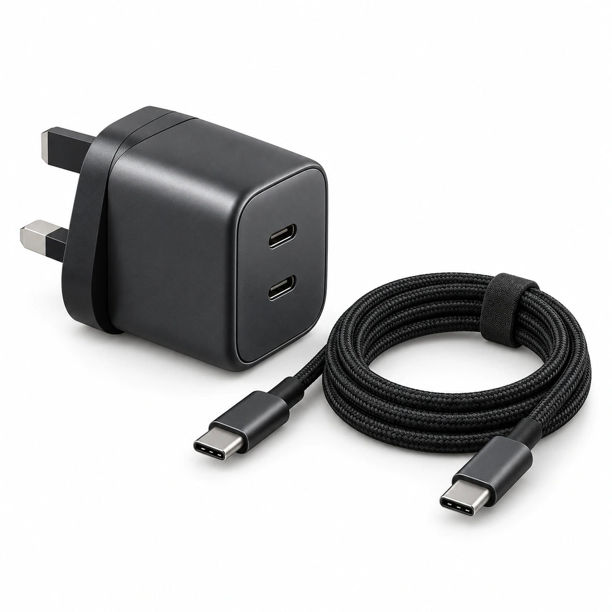 Mobile Phone Charging Cable and Plugs