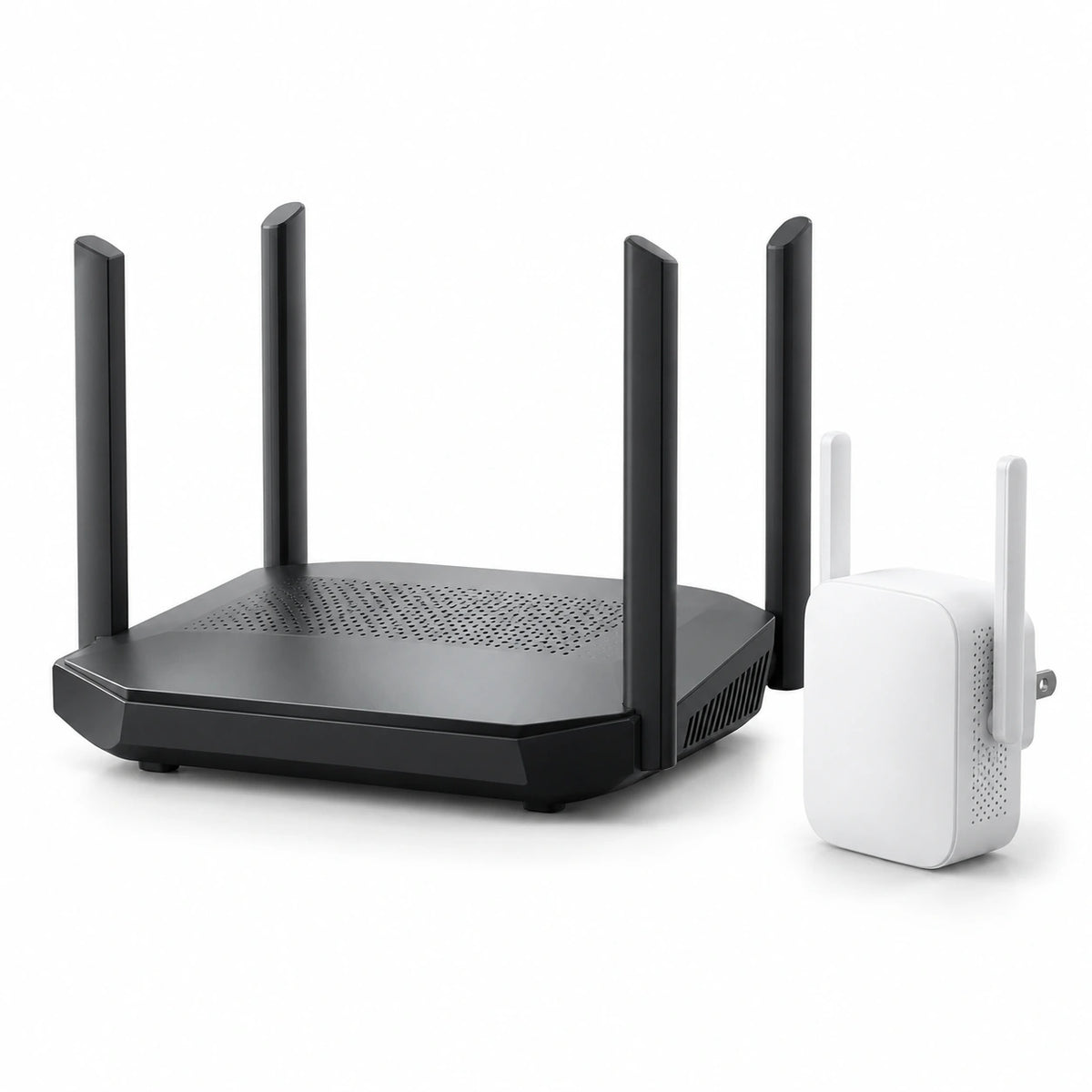 Router and Wi-Fi Booster