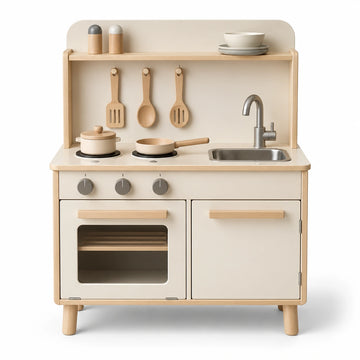 Childrens wooden kitchen