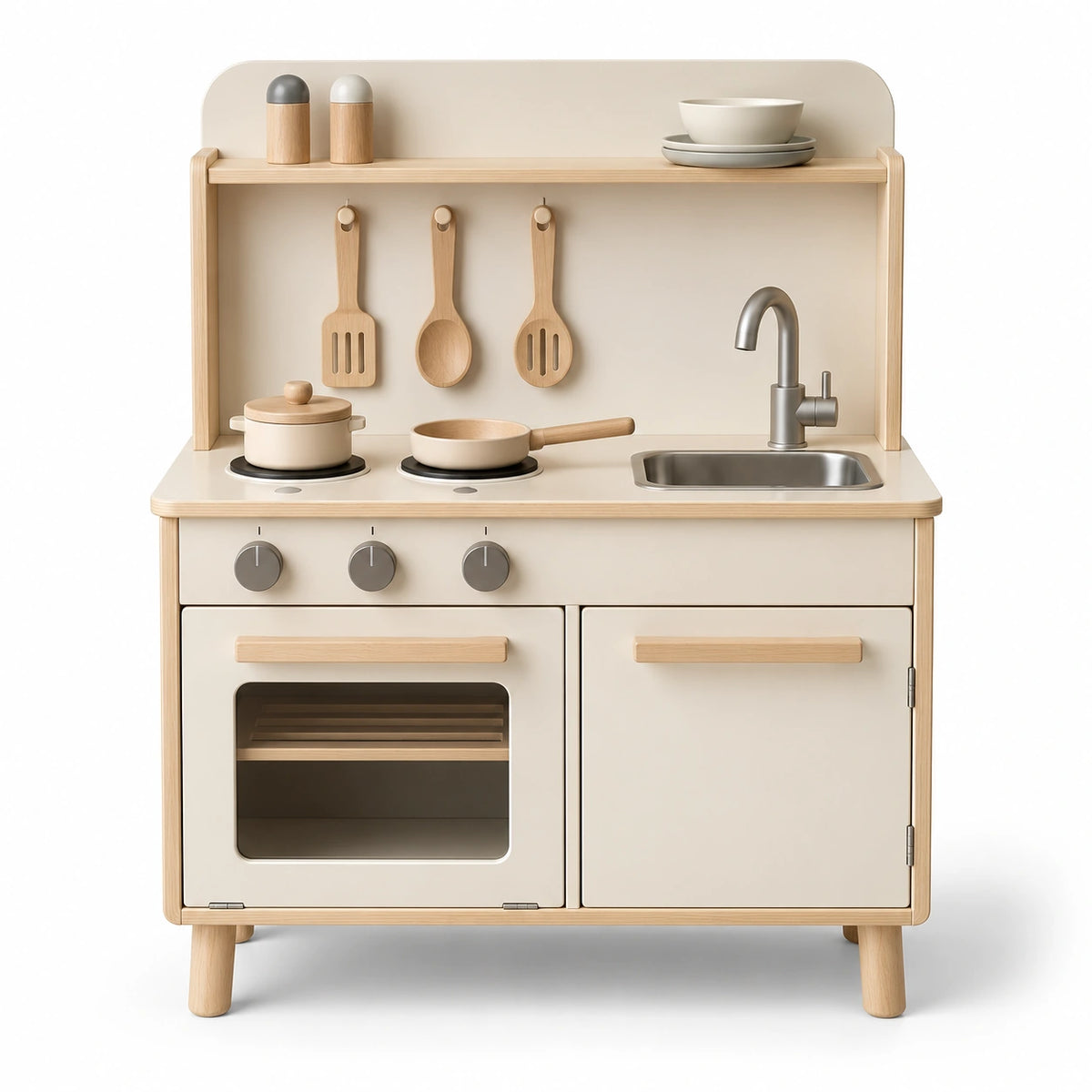 Childrens wooden kitchen