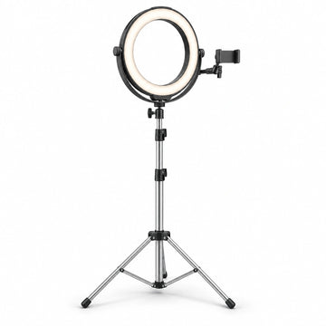 Ring light with stand