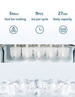 Porodo Lifestyle Portable Outdoor ICE Cube Machine - W Stooore