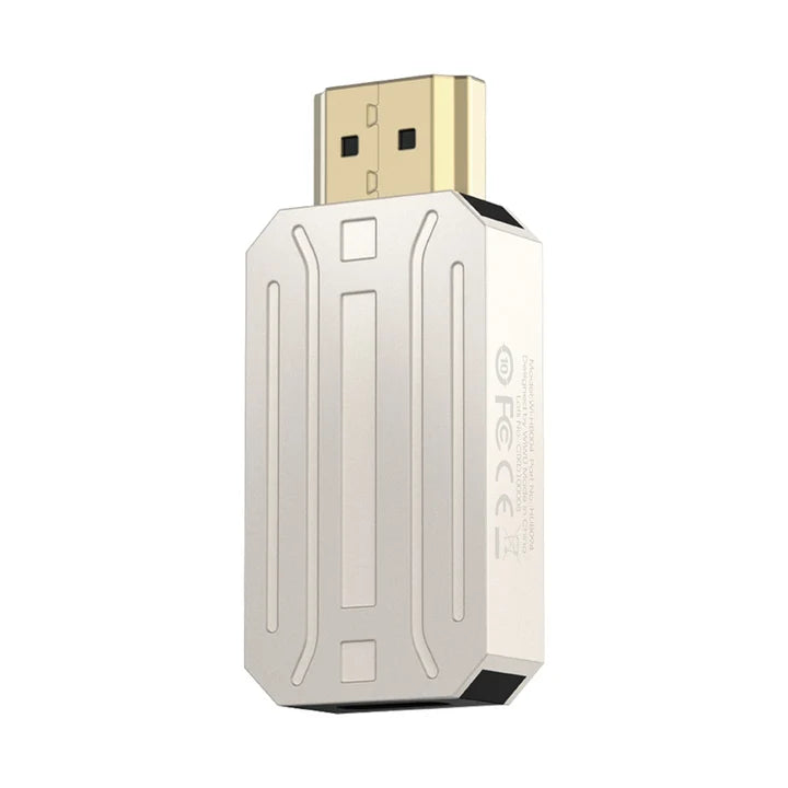 WiWU WI-HB004 Infinite USB C to HDMl Adapter - Titanium Gold - W Stooore