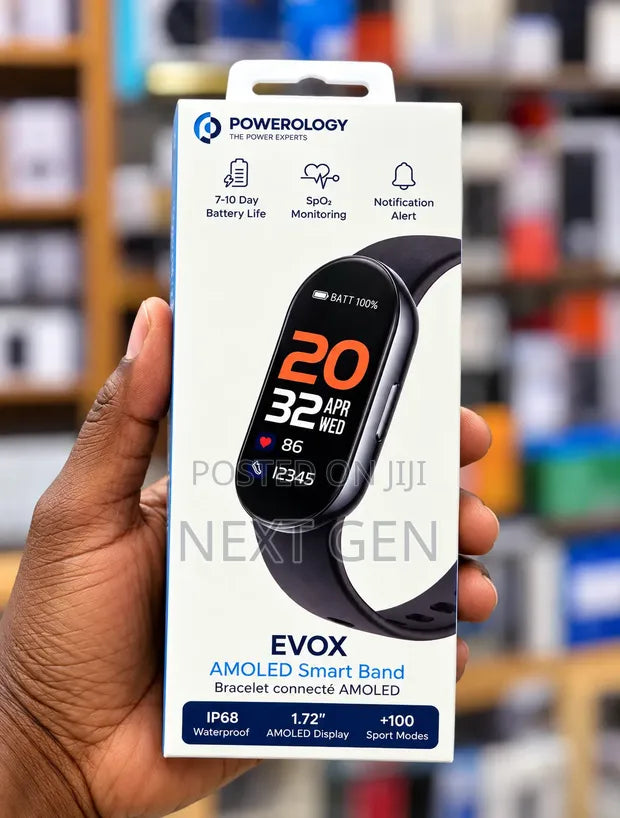 Powerology EVOX AMOLED Smart Band - W Stooore