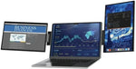 Powerology SkyFold 14" Dual Display Laptop Monitor - W Stooore