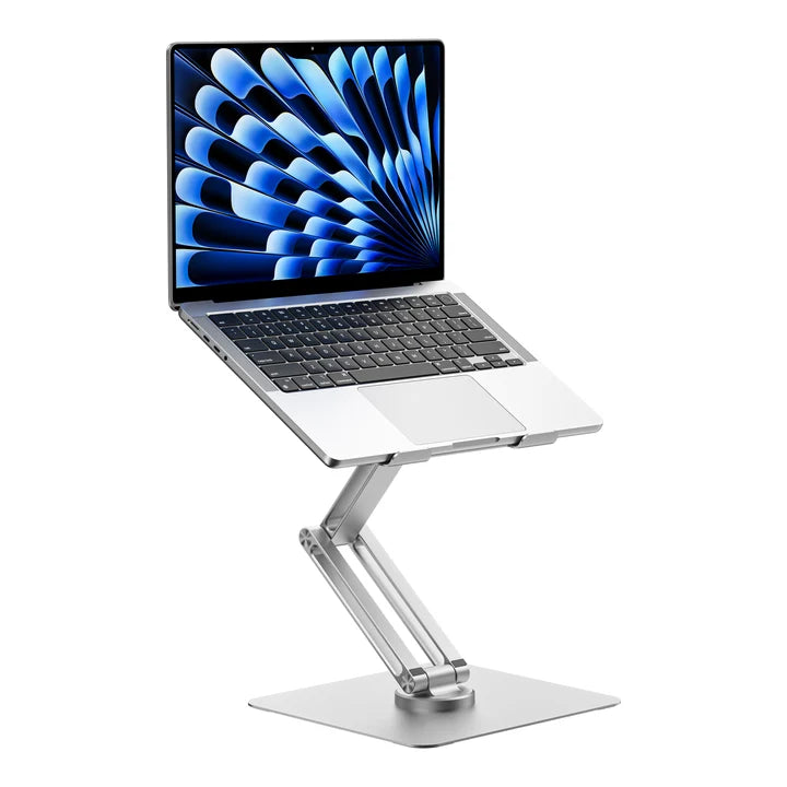 WiWU S801 Rotative Foldable Laptop Stand - Silver - W Stooore