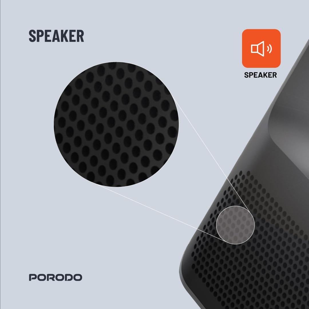Porodo Lifestyle  Full HD Portable Projector - W Stooore