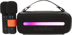 Porodo Soundtec 24W Speaker with Dual Wireless Microphone - W Stooore