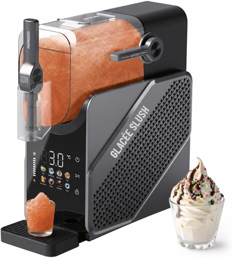 Porodo Lifestyle GLACÉE 2-in-1 Slushie & Ice Cream Maker - W Stooore