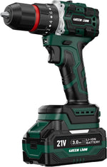 Green Lion GD-12 EDGE PRO Cordless Hammer Drill 2*21V 3.0Ah Battery - W Stooore