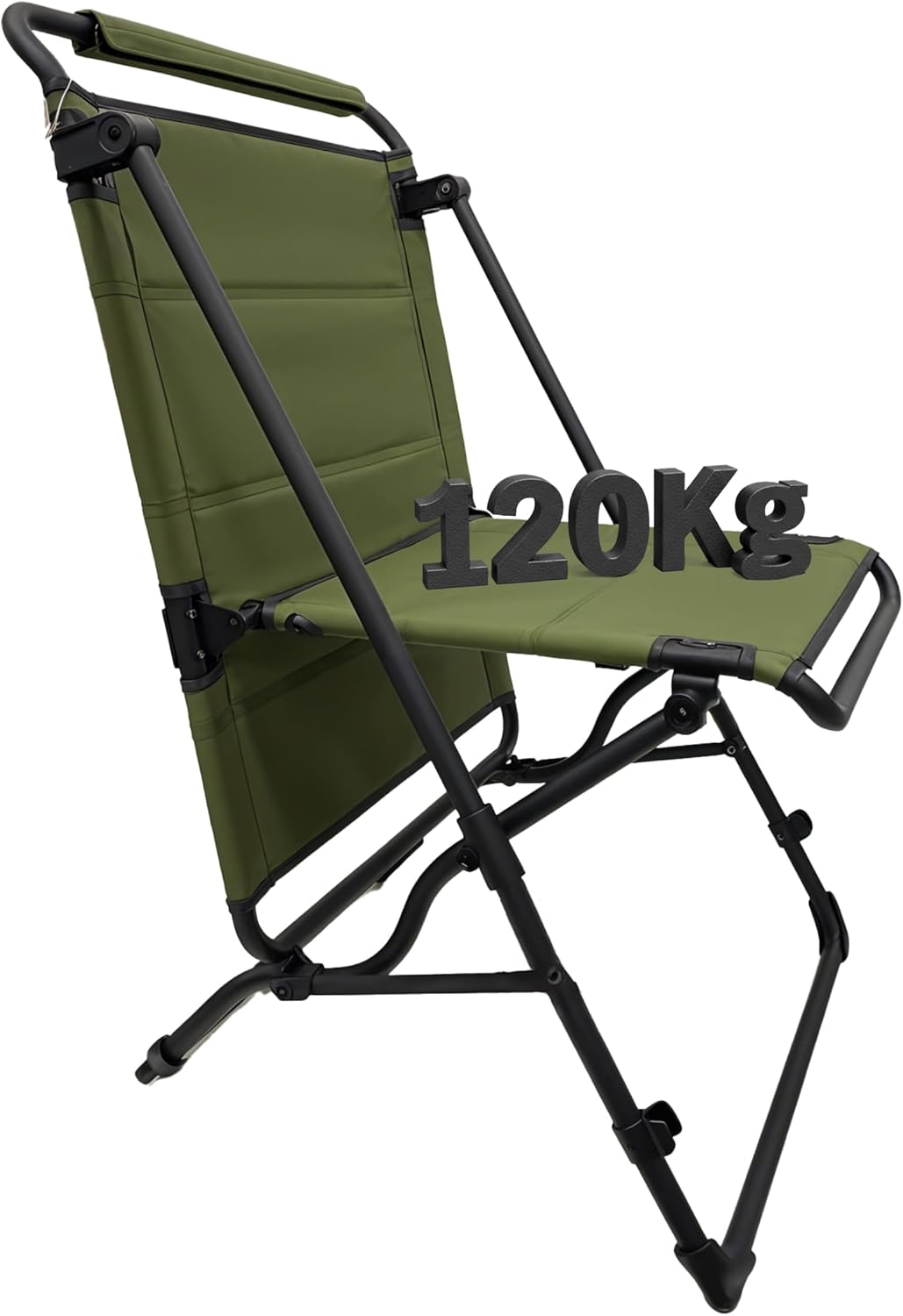 Porodo Lifestyle Dual-Function Foldable Camping Chair & Table - Green