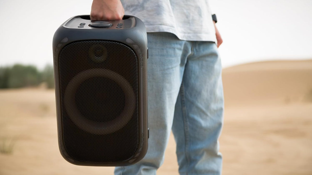 Porodo Soundtec Party Speaker 200W with 5.25" Woofer 2" Tweeter and FM - W Stooore