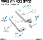 Powerology AIROMA USB-C to HDMI Wireless Display Adapter - W Stooore