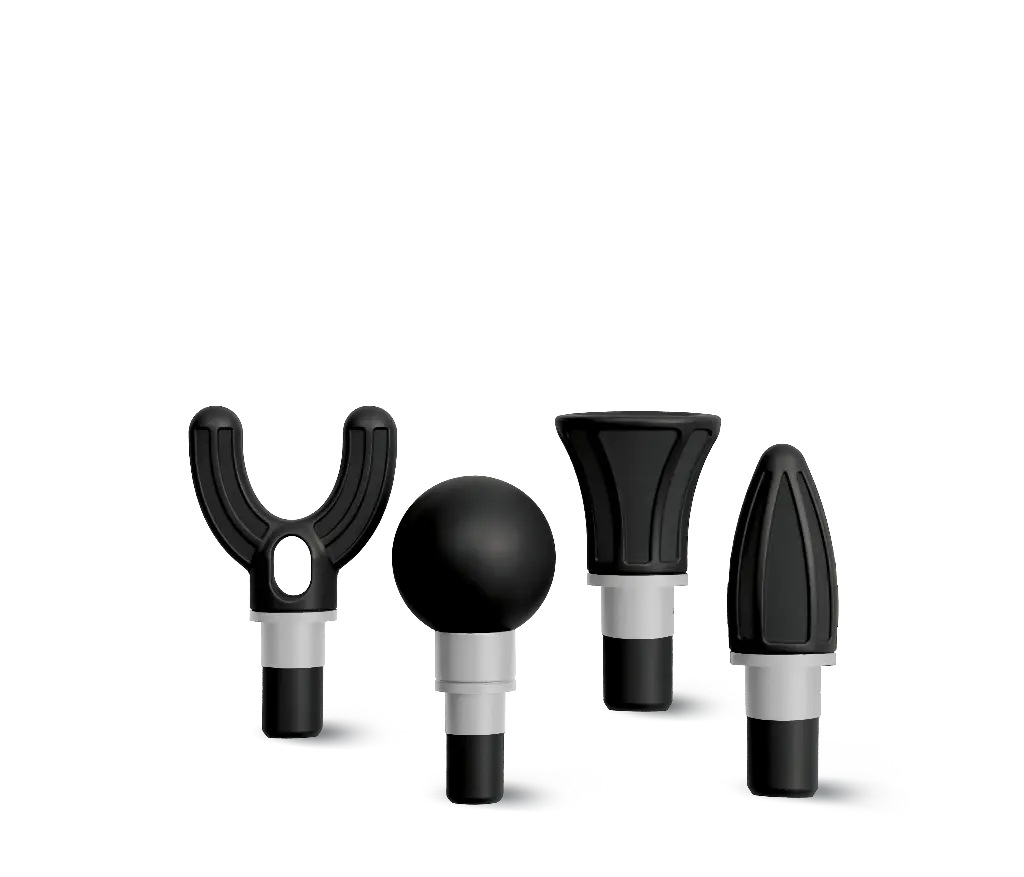 Porodo Ease HANDHELD MASSAGER - Black & Grey
