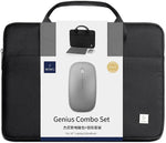 WiWU Genius Combo Set Bag with Mouse and Mouse Pad for 14" Laptop/Ultrabook - Black - W Stooore