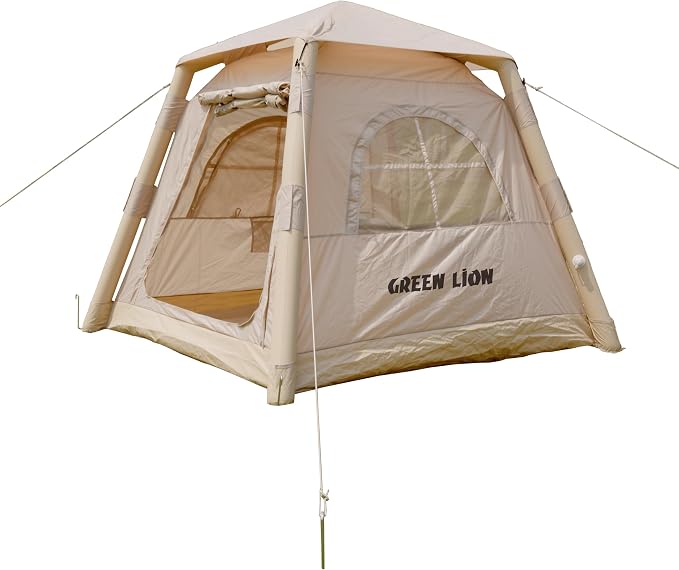 Green Lion GT-3X Inflatable Camping Tent - W Stooore