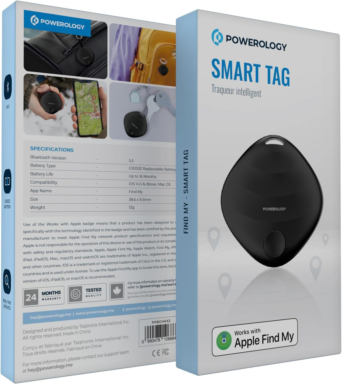 Powerology Smart Tag - W Stooore