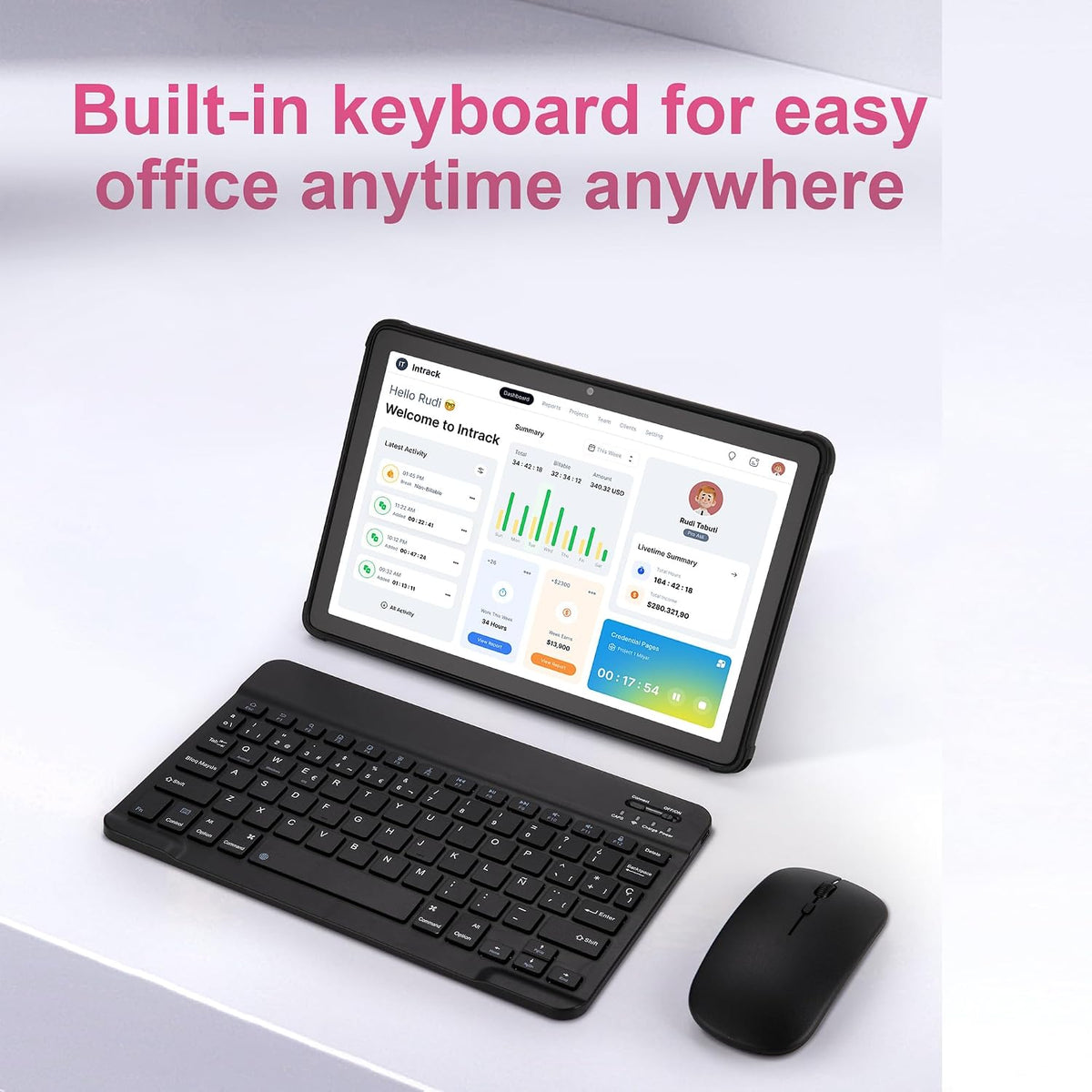 Porodo 10.1" Ultra Professional Tablet - W Stooore