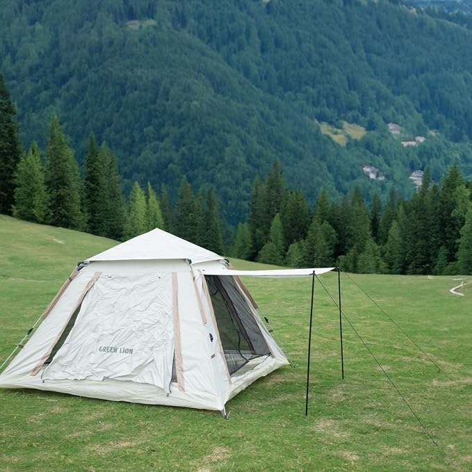 Green Lion GT-6 Camping Tent - W Stooore
