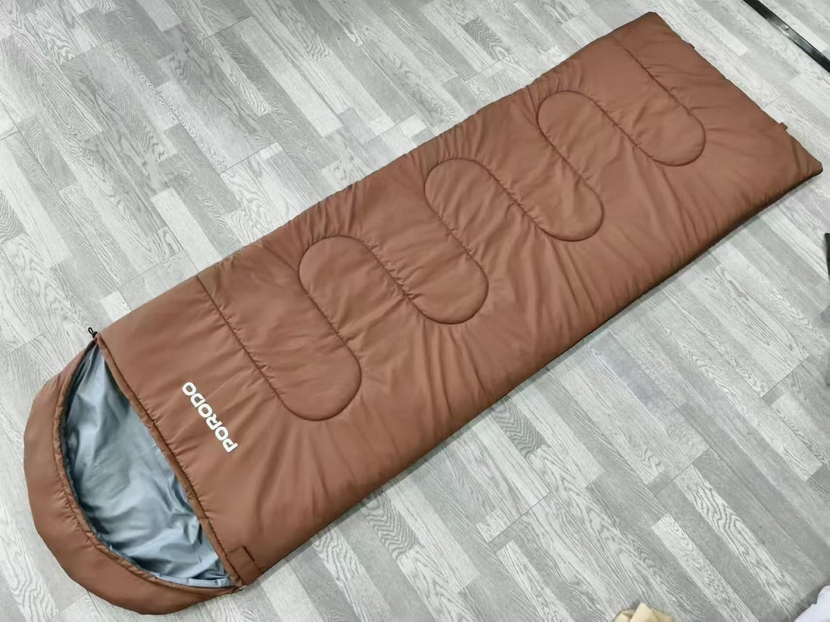 Porodo Lifestyle Power Heating Sleeping Bag - Brown