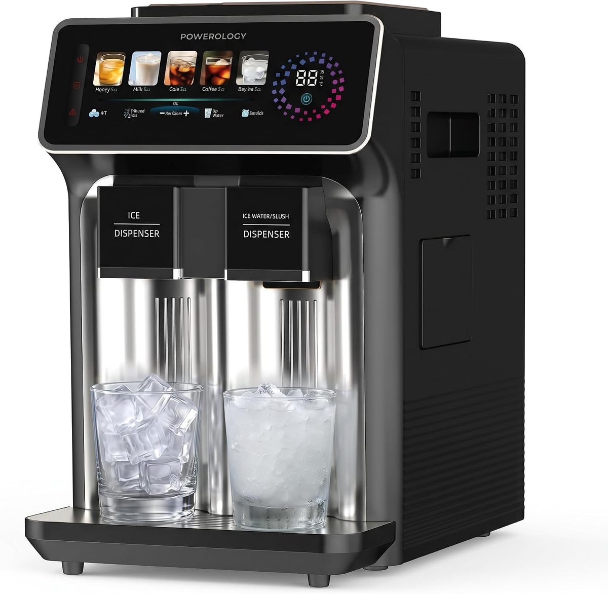 Powerology Everest Ice & Chilled Water Dispenser - W Stooore