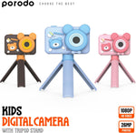 Porodo Kids Digital Camera With Tripod Stand - W Stooore