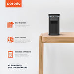 Porodo Protable DLP Projector Wireless Mirroring for IOS And Android - W Stooore