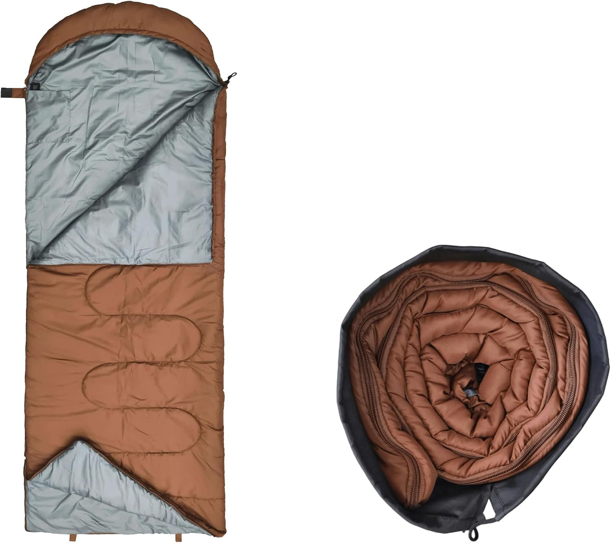 Porodo Lifestyle Power Heating Sleeping Bag - Brown