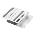WiWU S801 Rotative Foldable Laptop Stand - Silver - W Stooore