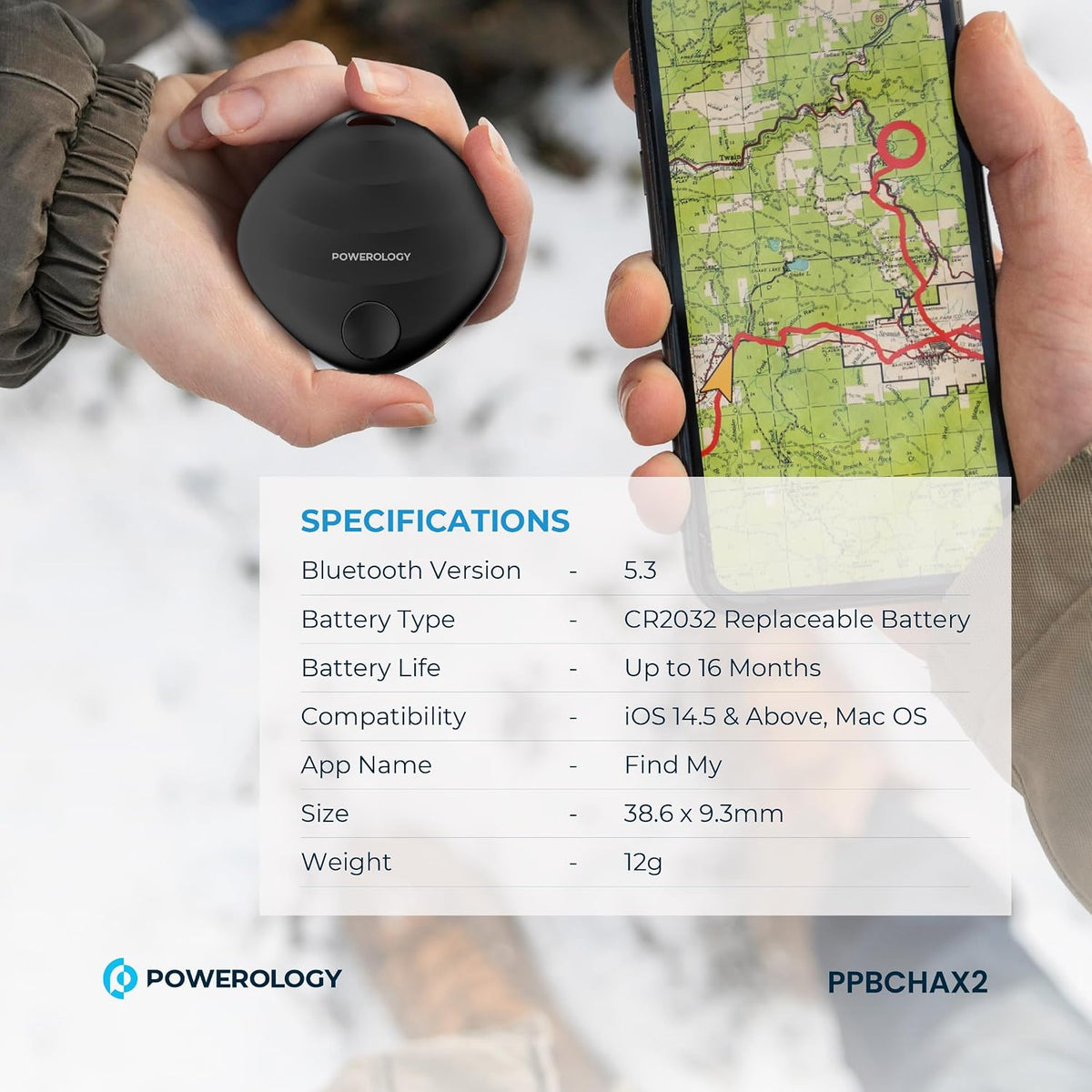 Powerology Smart Tag - W Stooore