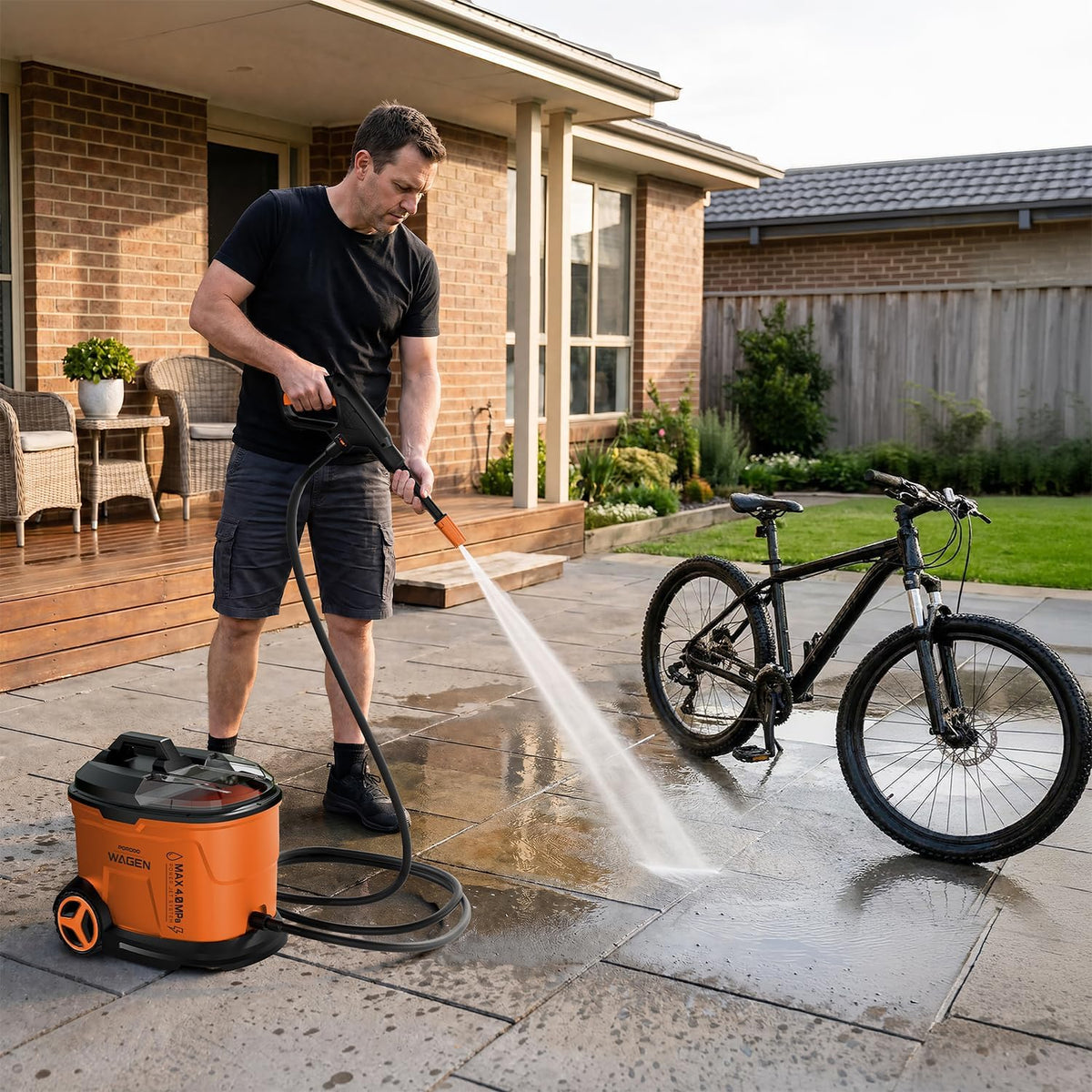 Porodo Wagen Portable Cordless Pressure Washer - W Stooore