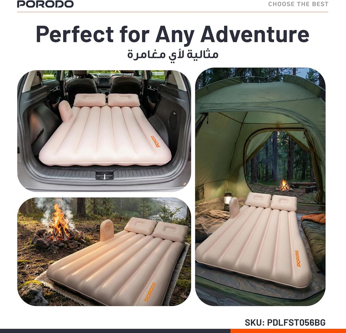 Porodo Lifestyle Car Mattress - W Stooore