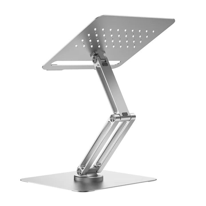 WiWU S801 Rotative Foldable Laptop Stand - Silver - W Stooore