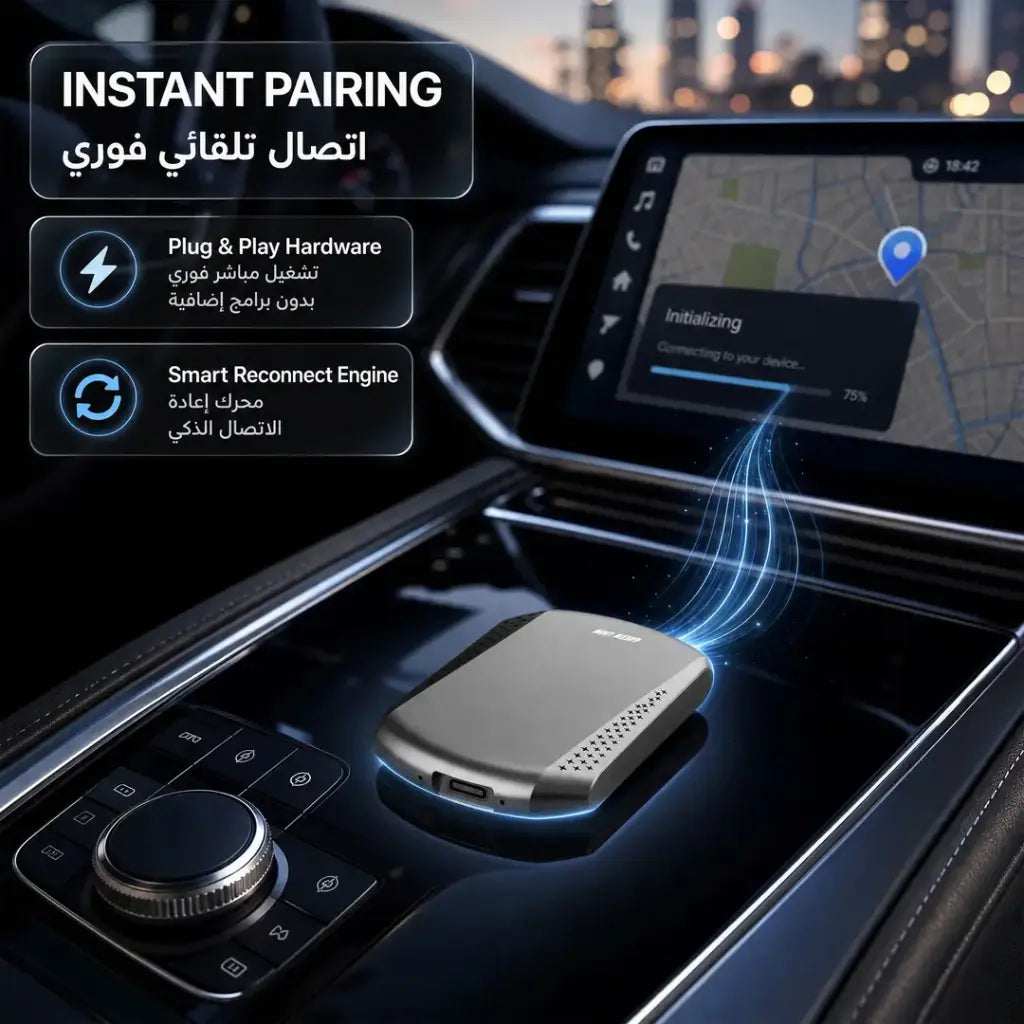 Green Lion 2 IN 1 CarPlay Adapter 4GB Ram 64GB Rom - W Stooore