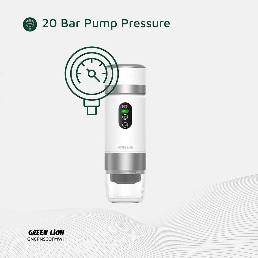Green Lion Campinas Portable Coffee Maker 80mL - W Stooore