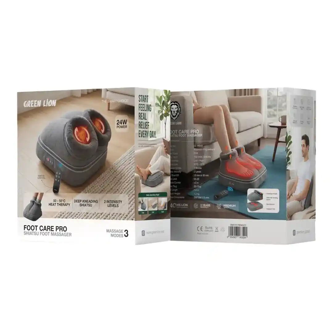 Green Lion Foot Care Pro Shiatsu Foot Massager - W Stooore