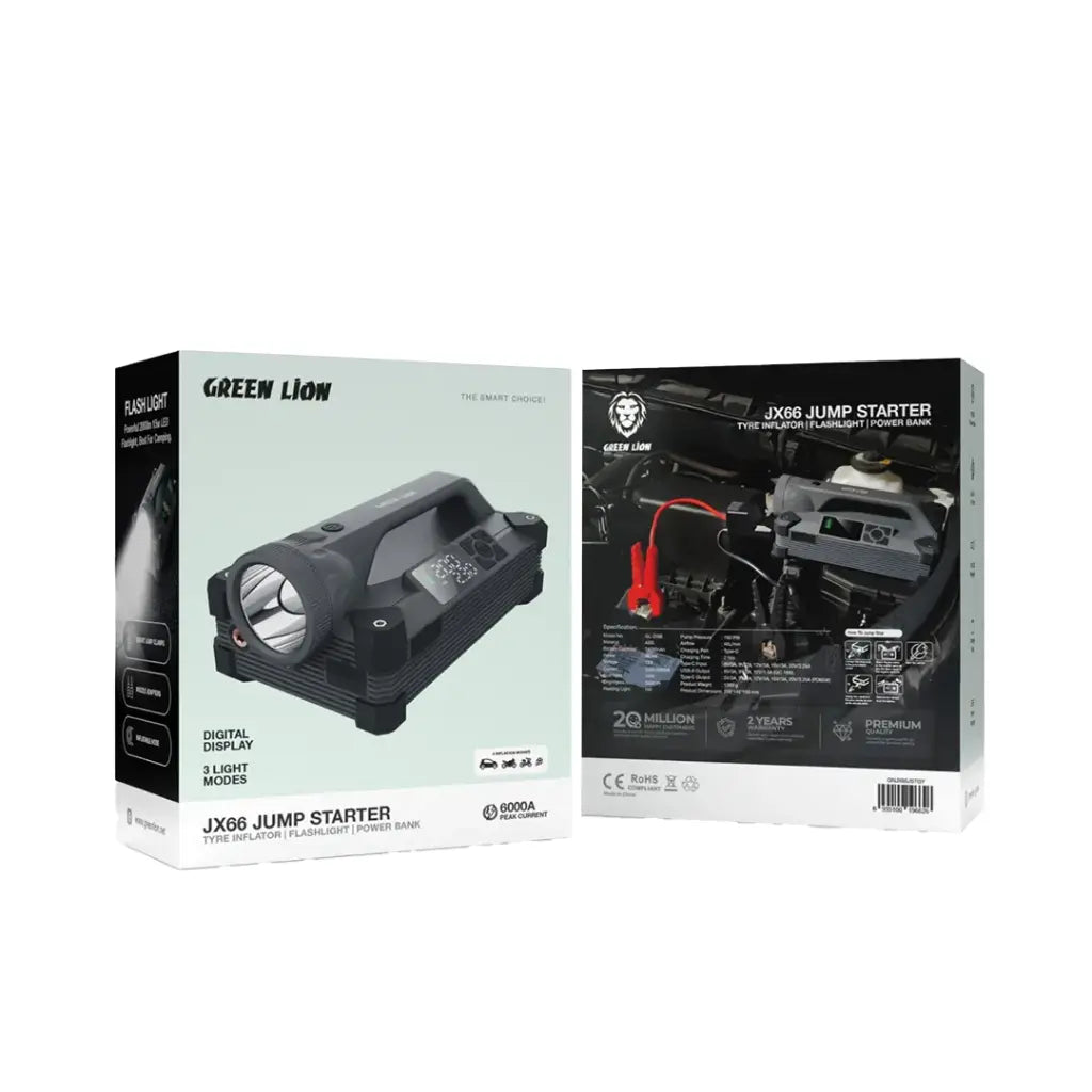 Green Lion JX66 Jump Starter 24000mAh - W Stooore