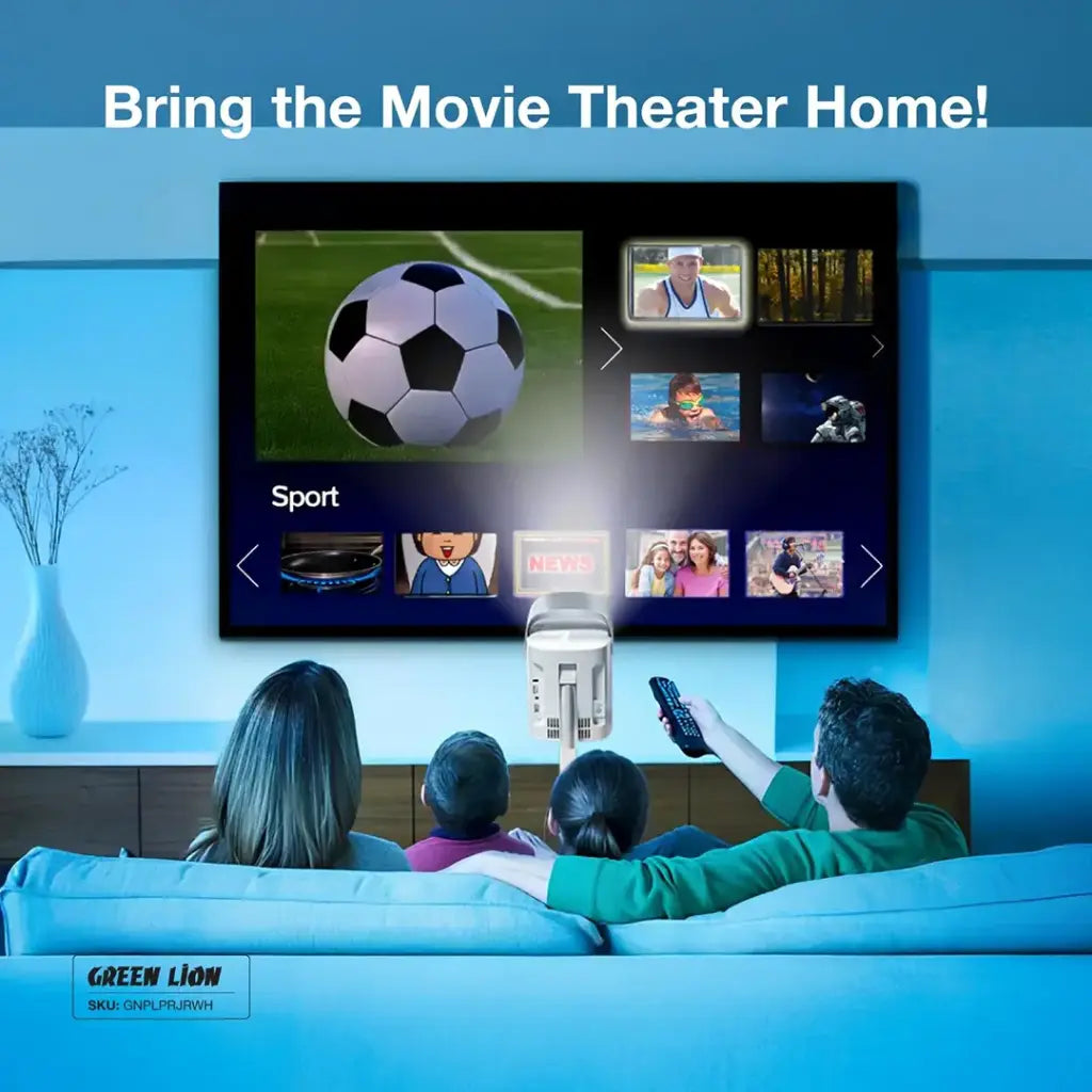 Green Lion Pluto 4K Portable Projector - W Stooore