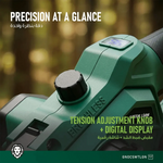 Green Lion GES-8 Brushless Cordless Chainsaw - 8" Bar Length - 2*21V 3.0Ah Battery - W Stooore
