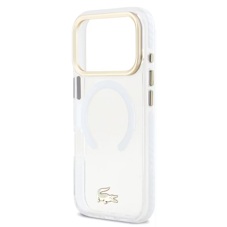 Lacoste Magsafe IML Shockproof Hard Case – iPhone 18 pro / iPhone 17 pro - Clear