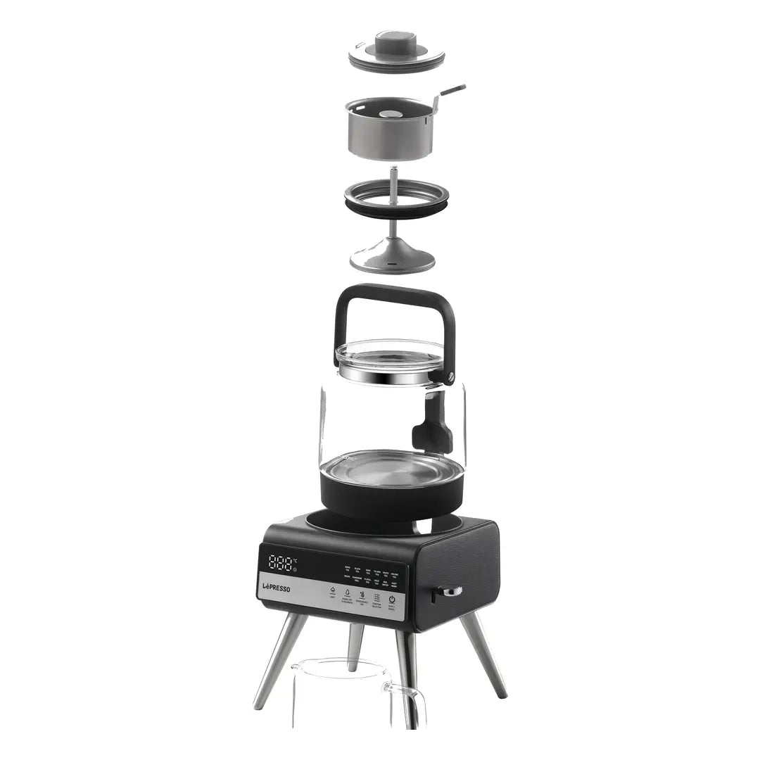 LePresso Brewify Tea Brewer with Digital Display - Black