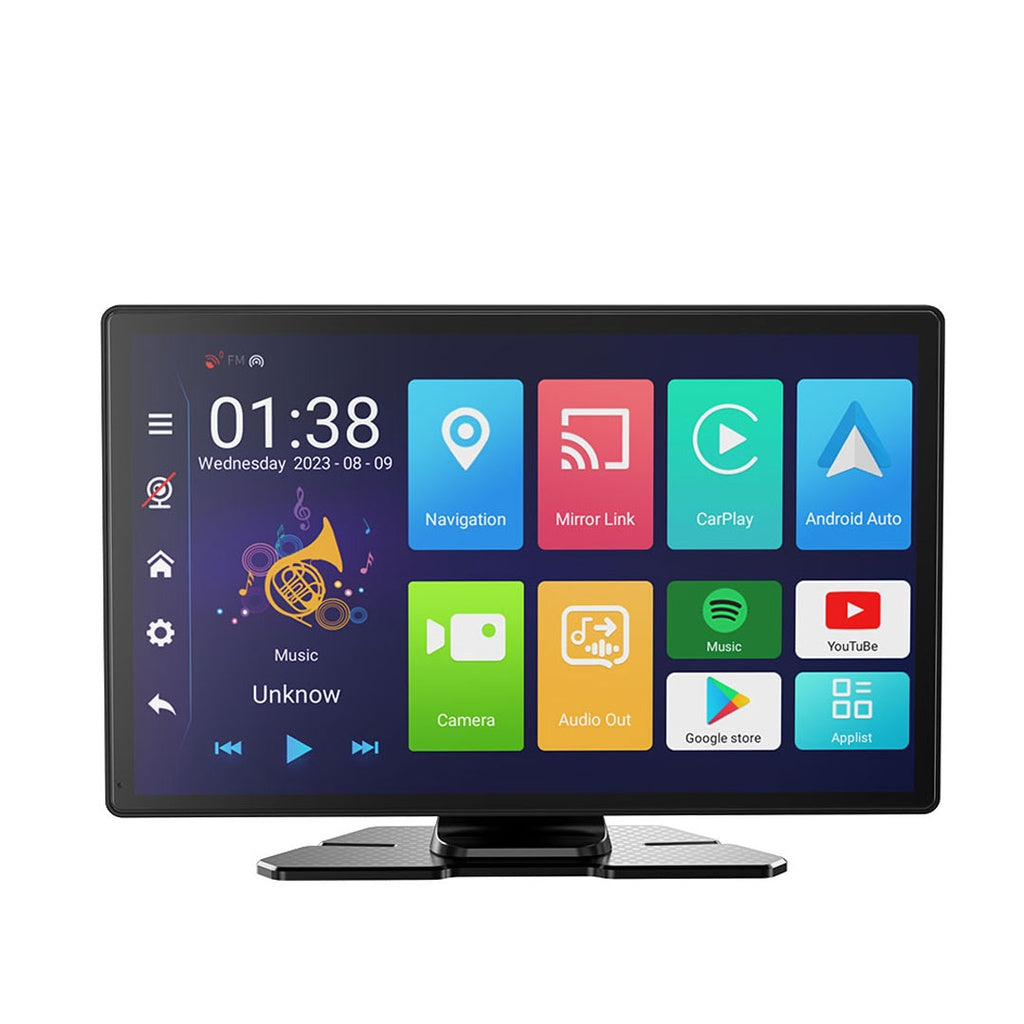 Porodo 9" Android Carplay Tablet & DVR Unlimited Multimedia & Video Recording - W Stooore