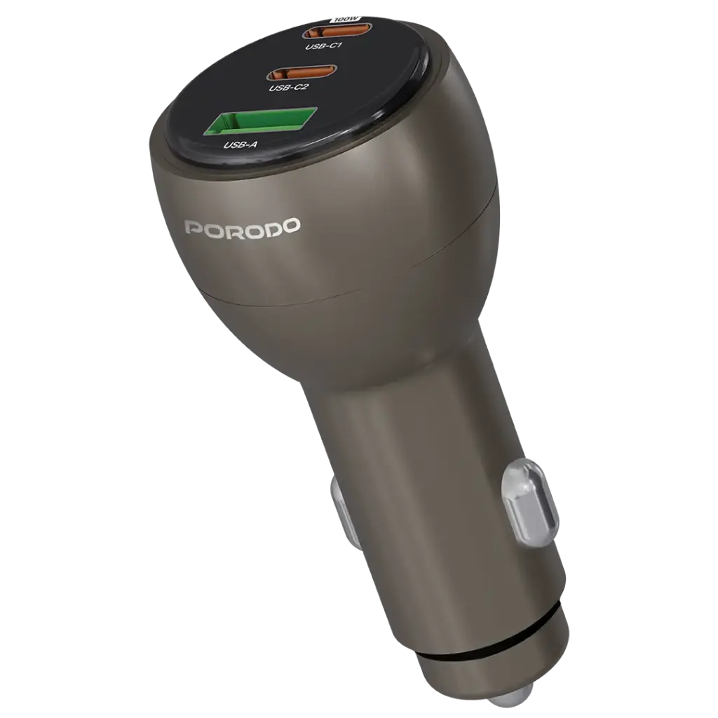 Porodo Valtro Multi-Port Car Charger - W Stooore