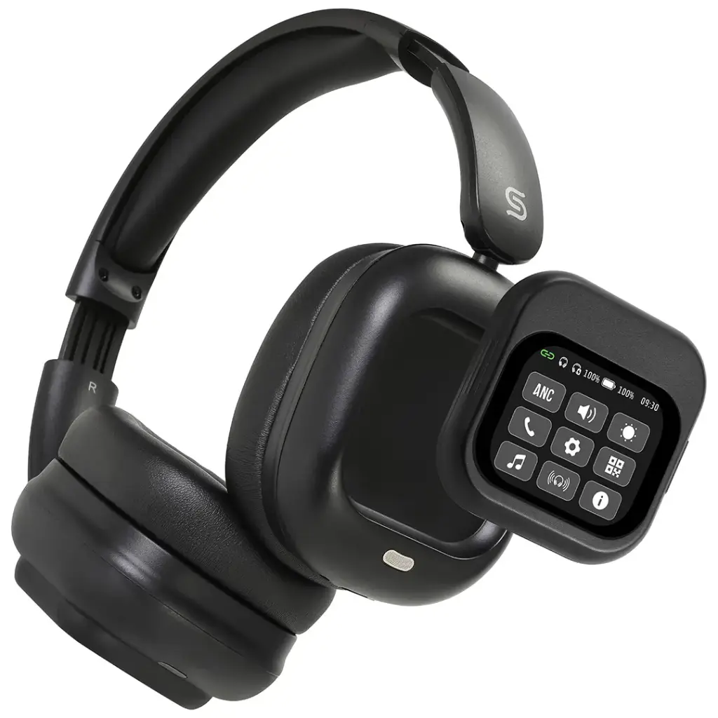 Porodo Soundtec Touchwave ANC Headphone With Detachable Touch Screen - W Stooore