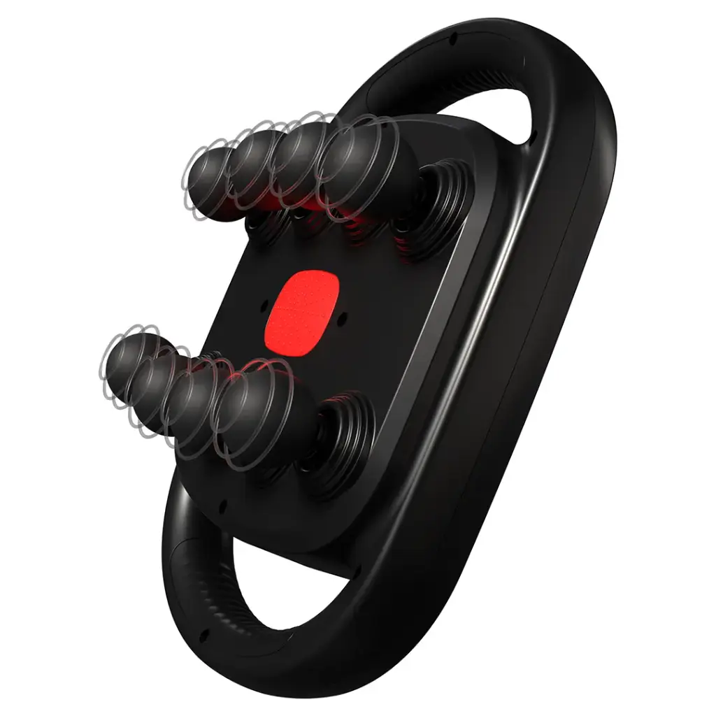 Porodo Lifestyle Power Pulse 8-Head Massage Gun - Black