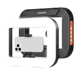 Porodo Lifestyle Handheld ring grip Camera & phone vlogging light Desktop support | Phone clamp - W Stooore