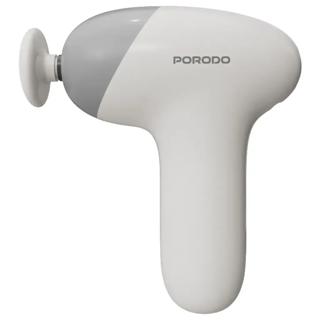 Porodo Lifestyle Cordless Mini Massage Gun - Beige