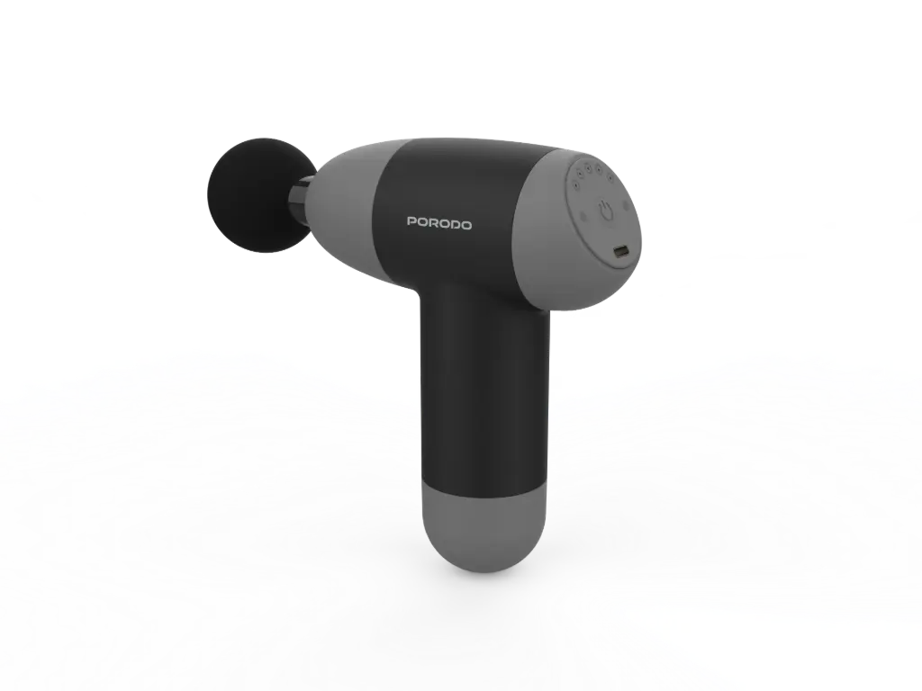 Porodo Ease HANDHELD MASSAGER - Black & Grey