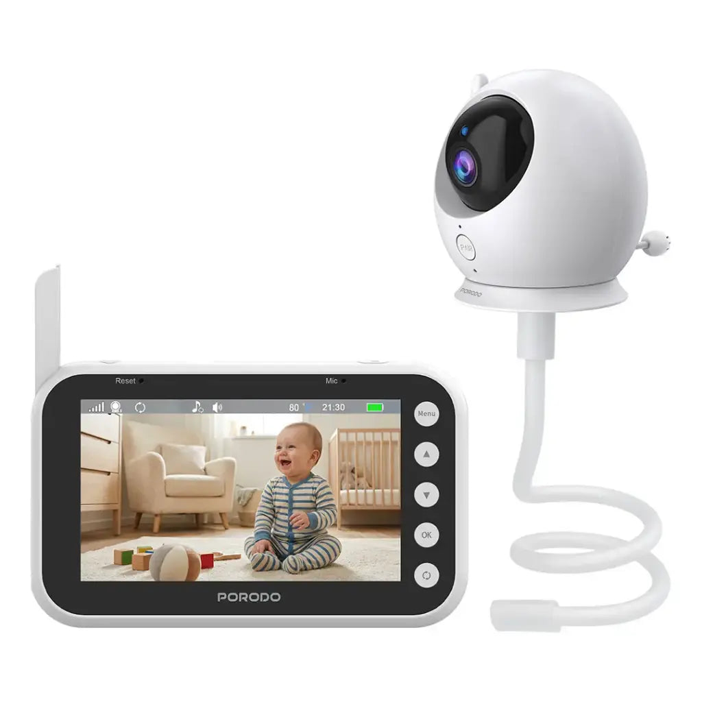Porodo Lifestyle LUMI Baby Smart Monitor Camera and Display Screen - W Stooore