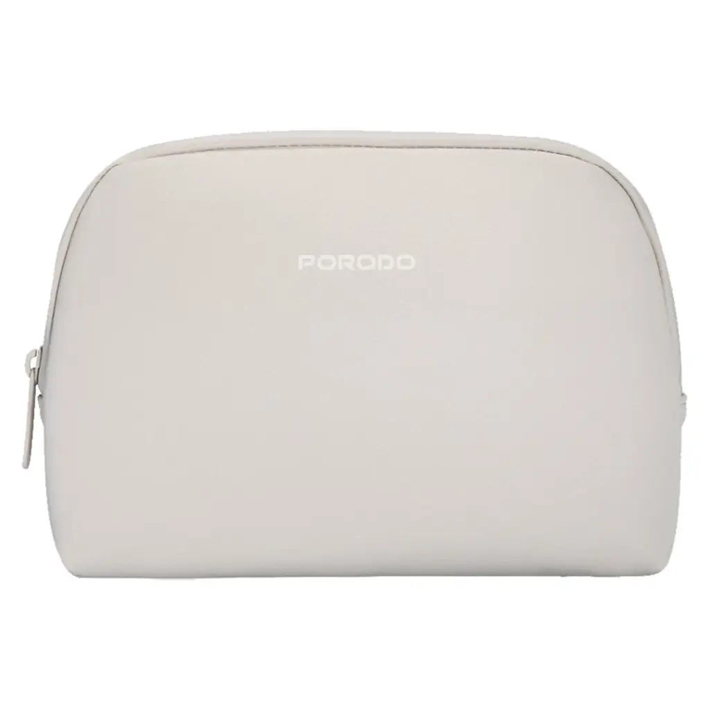 Porodo Lifestyle Geneva Tech Accessory Pouch - Beige